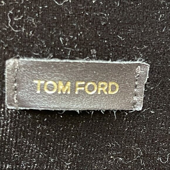 Tom Ford Sunglasses Eyeglasses Case Dark Brown Velvet Soft Magnetic Travel main image 7